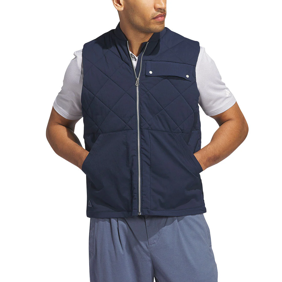 Adidas Go To Quilted DWR Full Zip Vest - Image 5