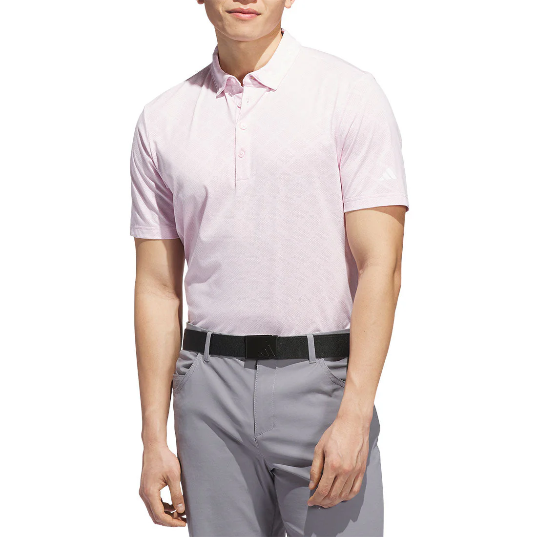 Adidas Ultimate365 Hounds Jacquard Golf Polo - Image 4