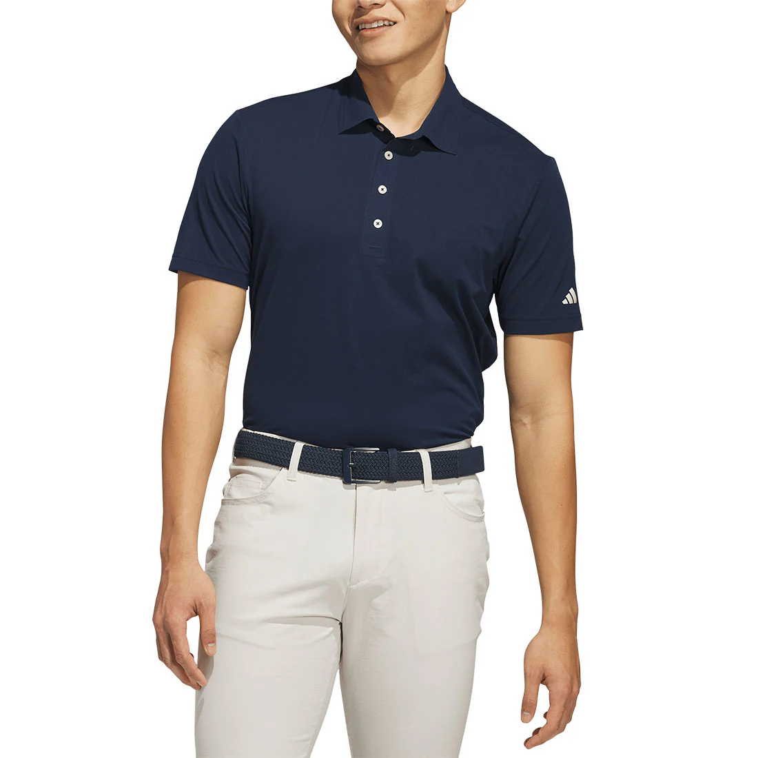 Adidas Ultimate365 Tour Twistknit Golf Polo - Image 4