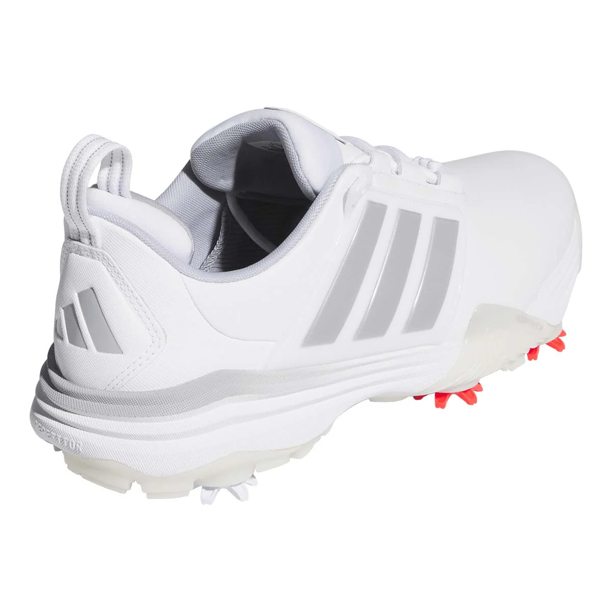 Adidas Adipower 26 Golf Shoes White/Silver/Halo Silver - Image 5
