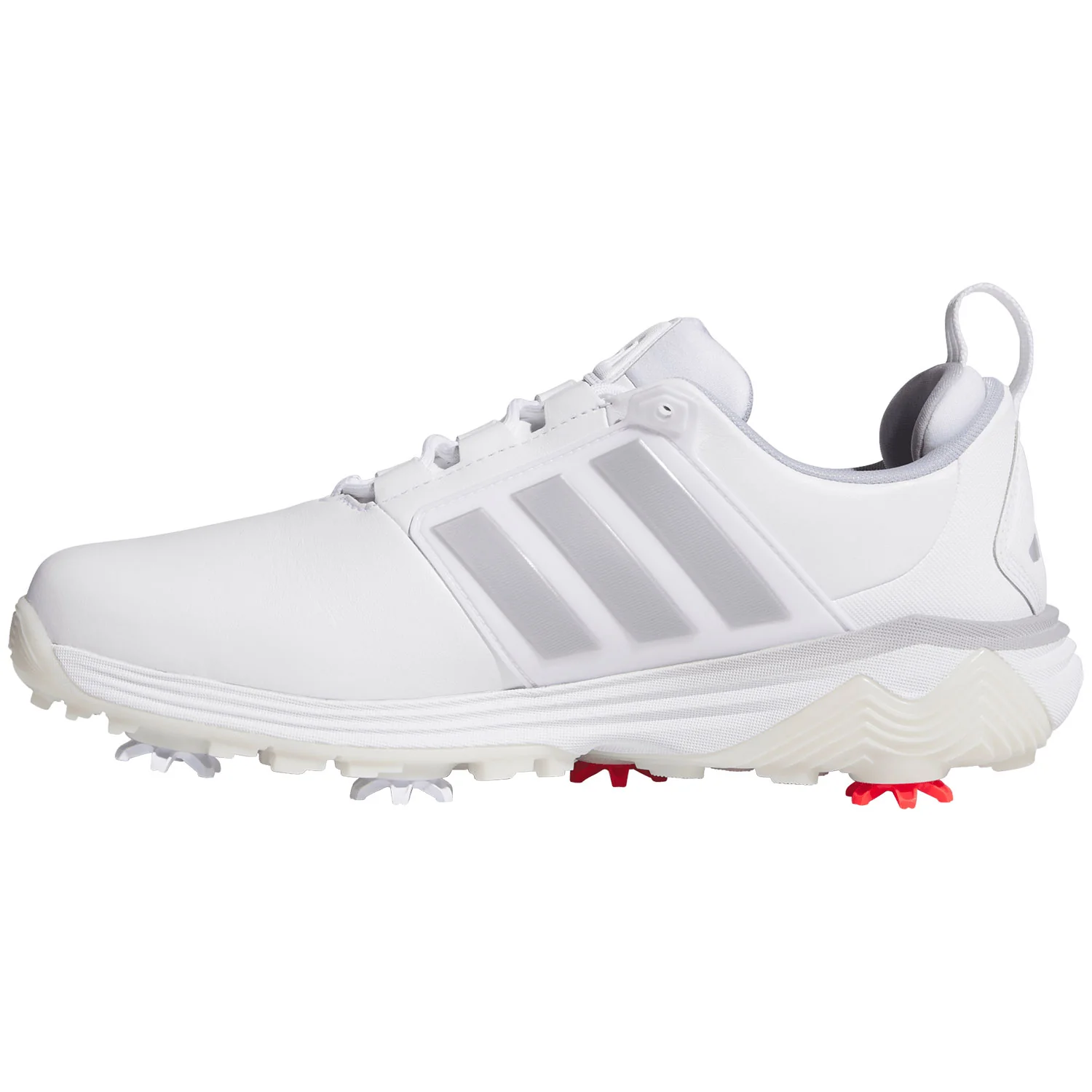 Adidas Adipower 26 Golf Shoes White/Silver/Halo Silver - Image 8