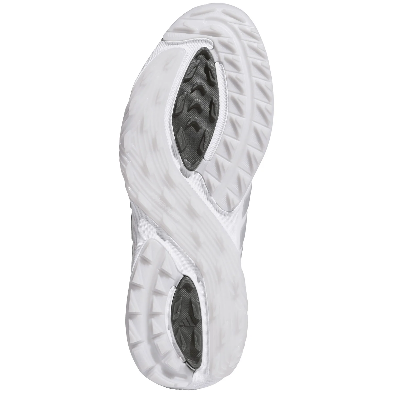 Adidas Adipower 26 SL Golf Shoes White/Silver/Halo Silver - Image 2