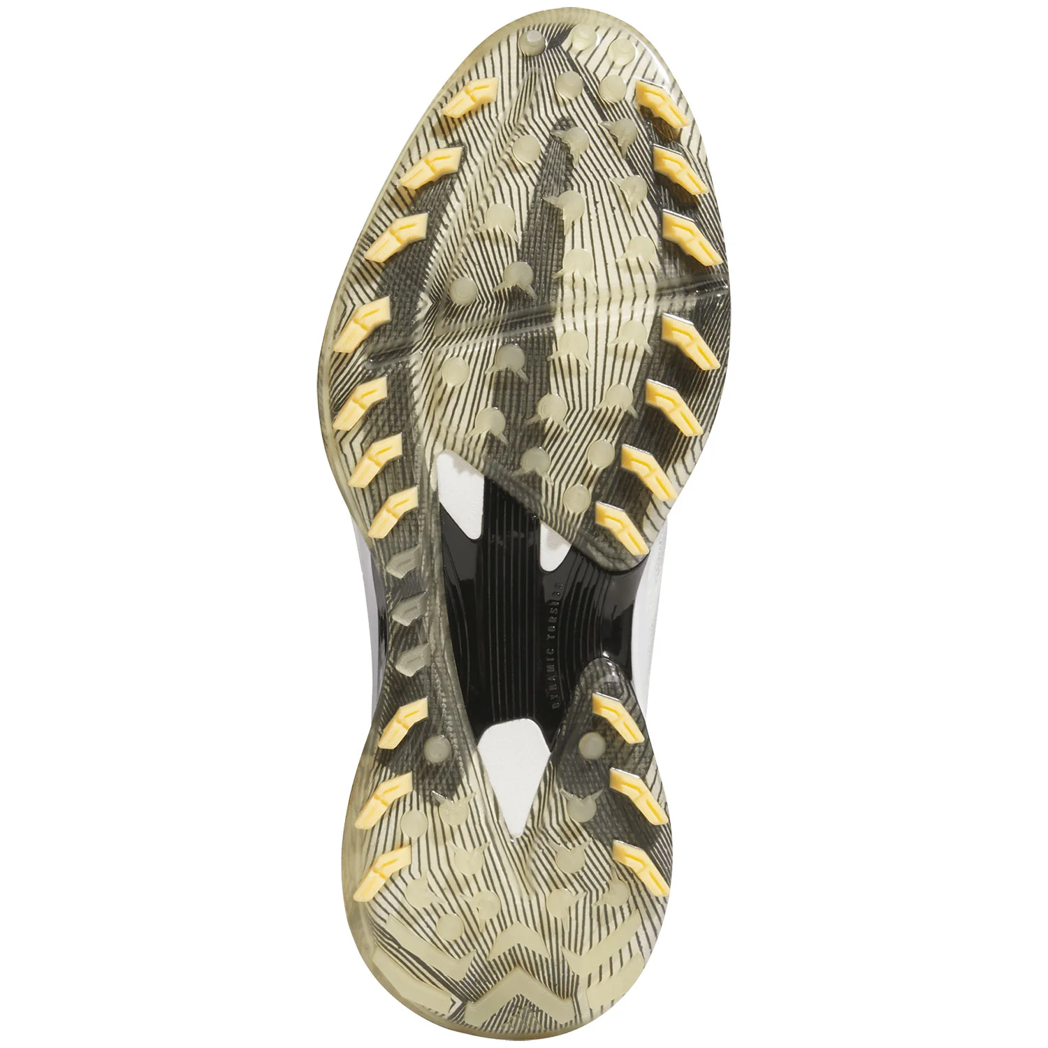 Adidas Adizero ZG Golf Shoes White/Black/Ice Tangerine - Image 2