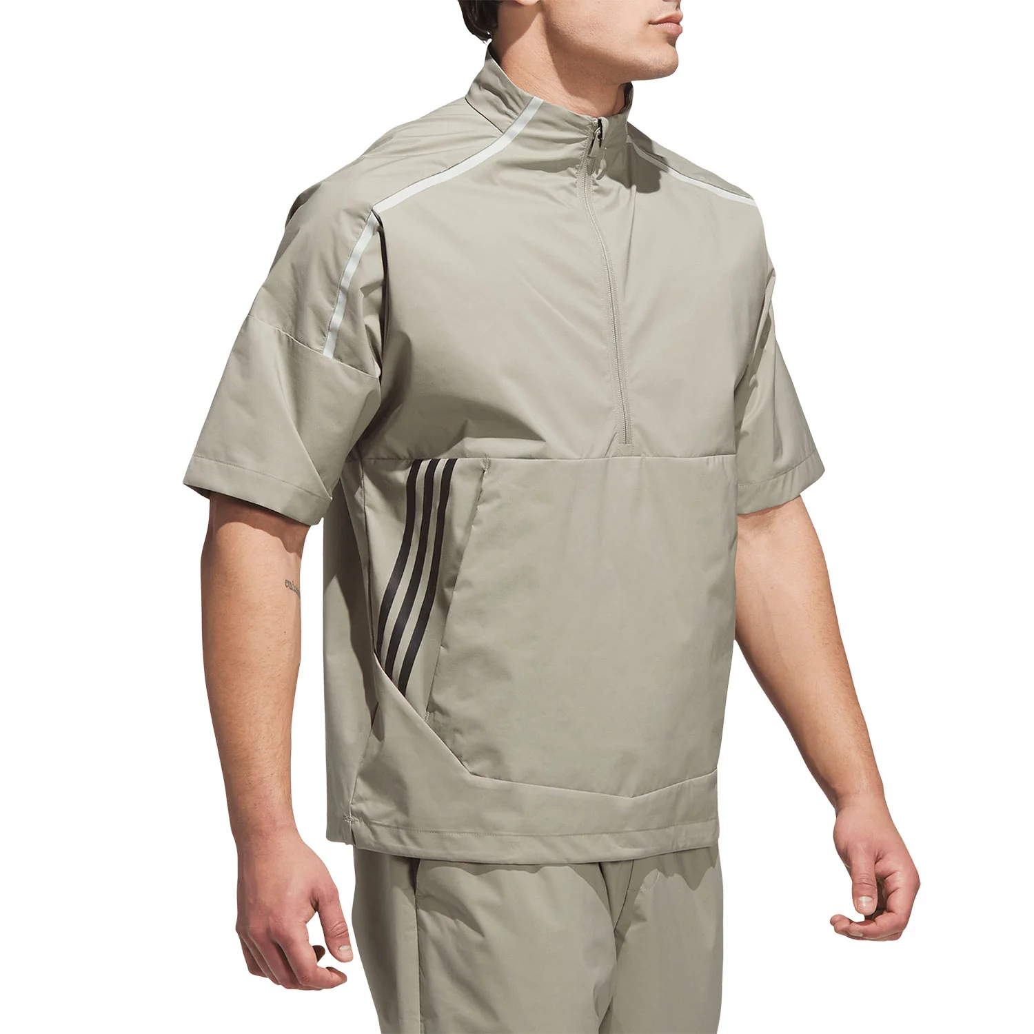Adidas Core Provisional Short Sleeve Rain Pullover - Image 3