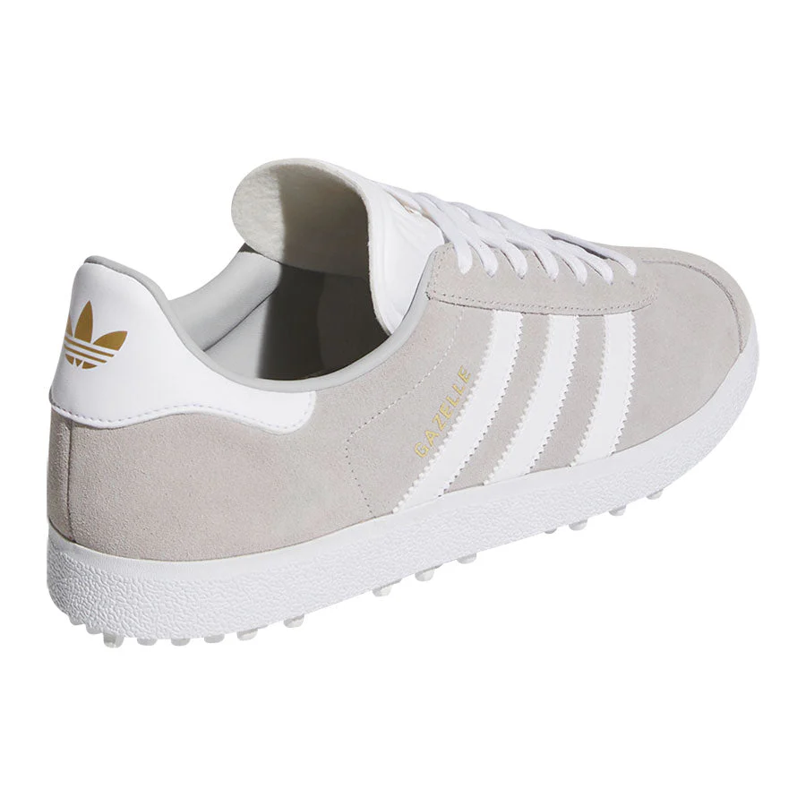 Adidas Gazelle Spikeless Golf Shoes Grey Two/White - Image 4