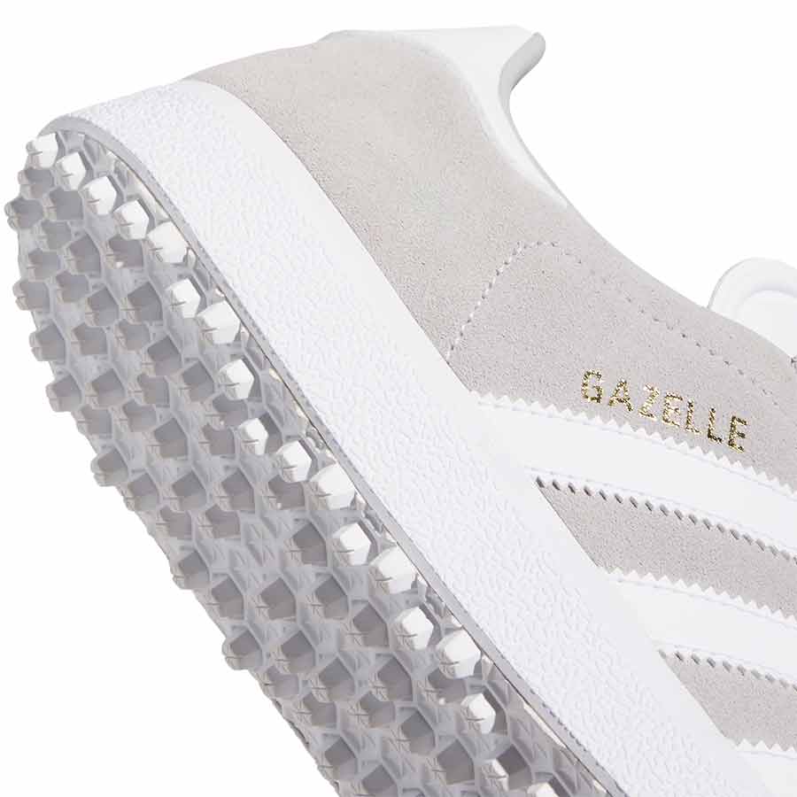Adidas Gazelle Spikeless Golf Shoes Grey Two/White - Image 5