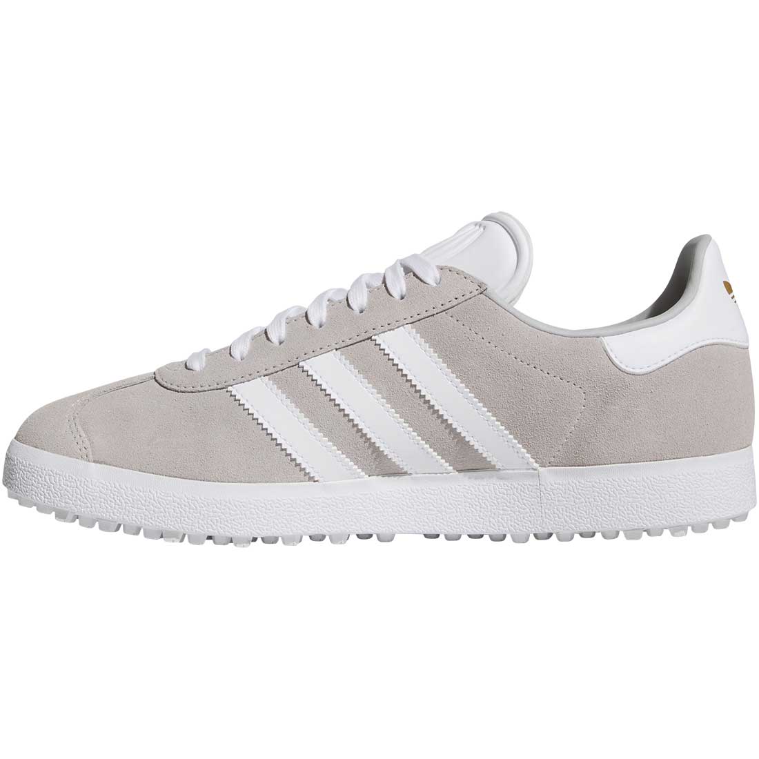 Adidas Gazelle Spikeless Golf Shoes Grey Two/White - Image 7