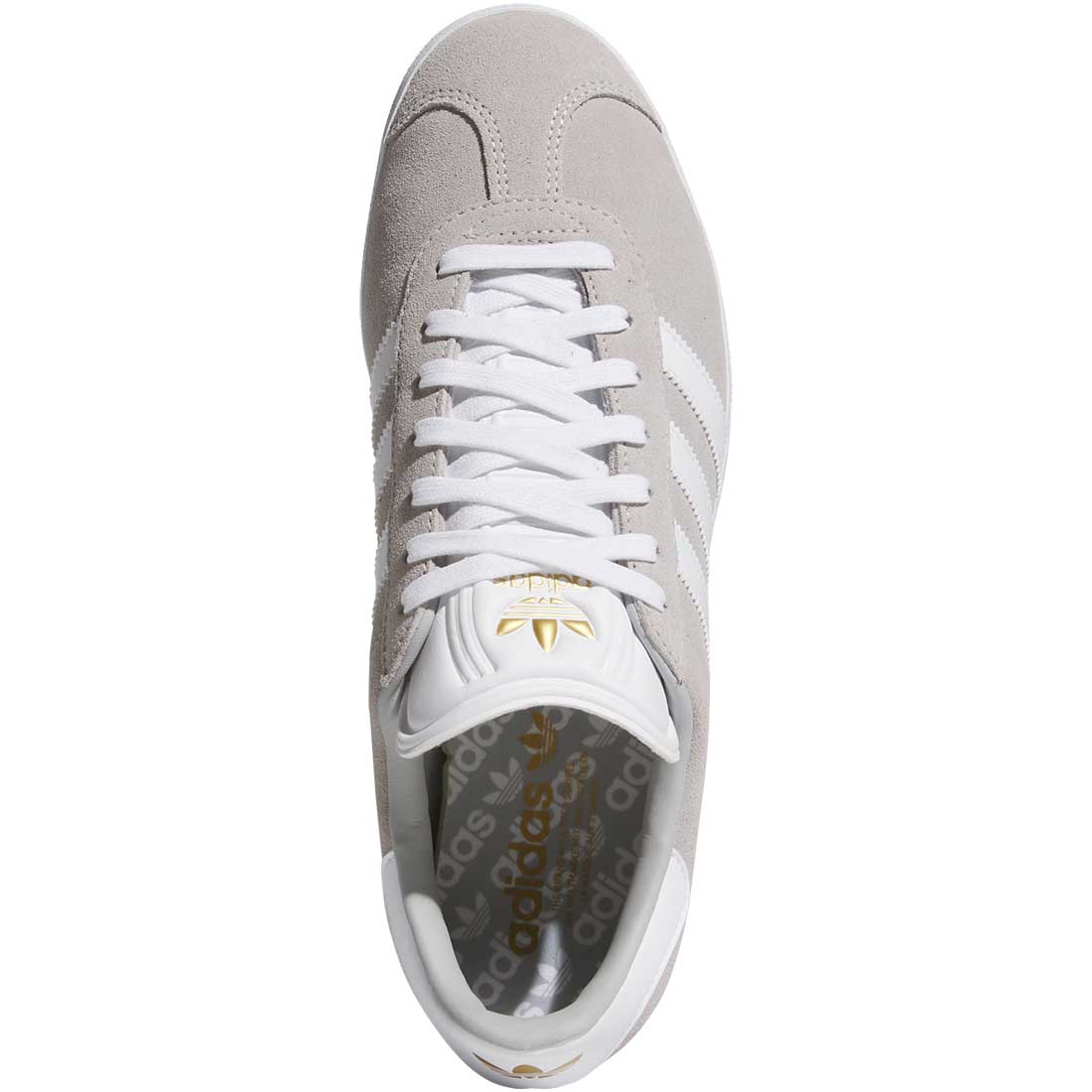 Adidas Gazelle Spikeless Golf Shoes Grey Two/White - Image 8