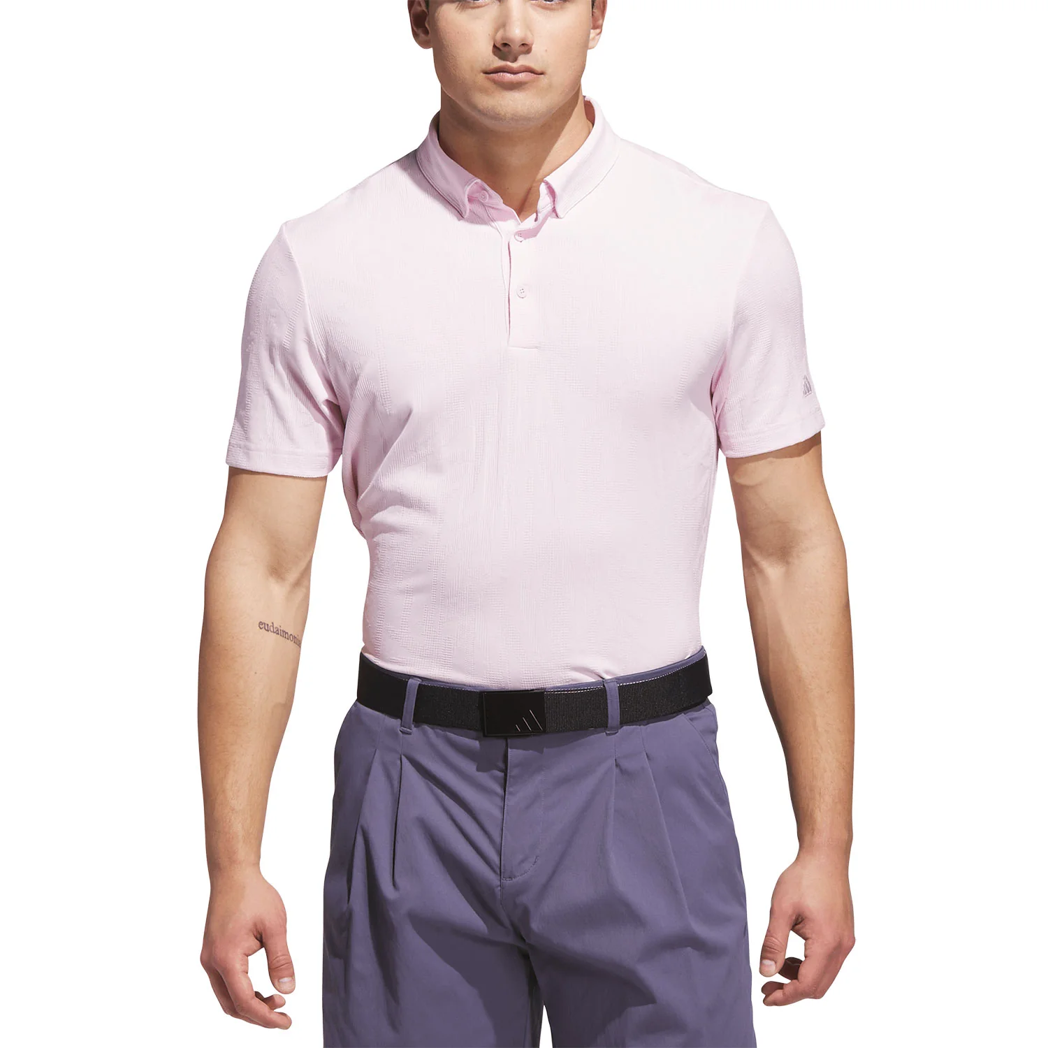 Adidas Go-To Textured Golf Polo - Image 6
