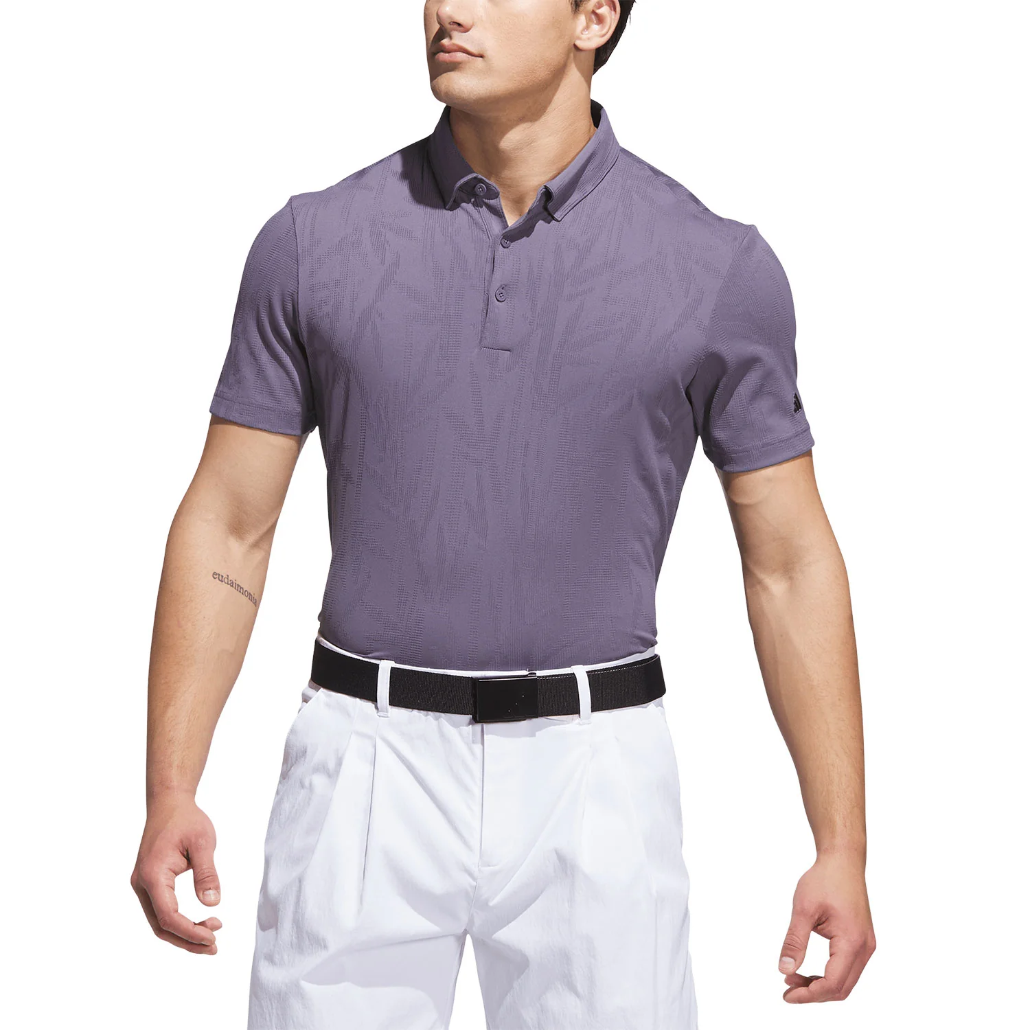 Adidas Go-To Textured Golf Polo - Image 8