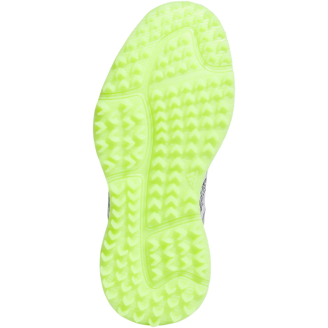 Adidas Juniors Codechaos 25 BOA Golf Shoes White/Black/Lucid Lemon - Image 2