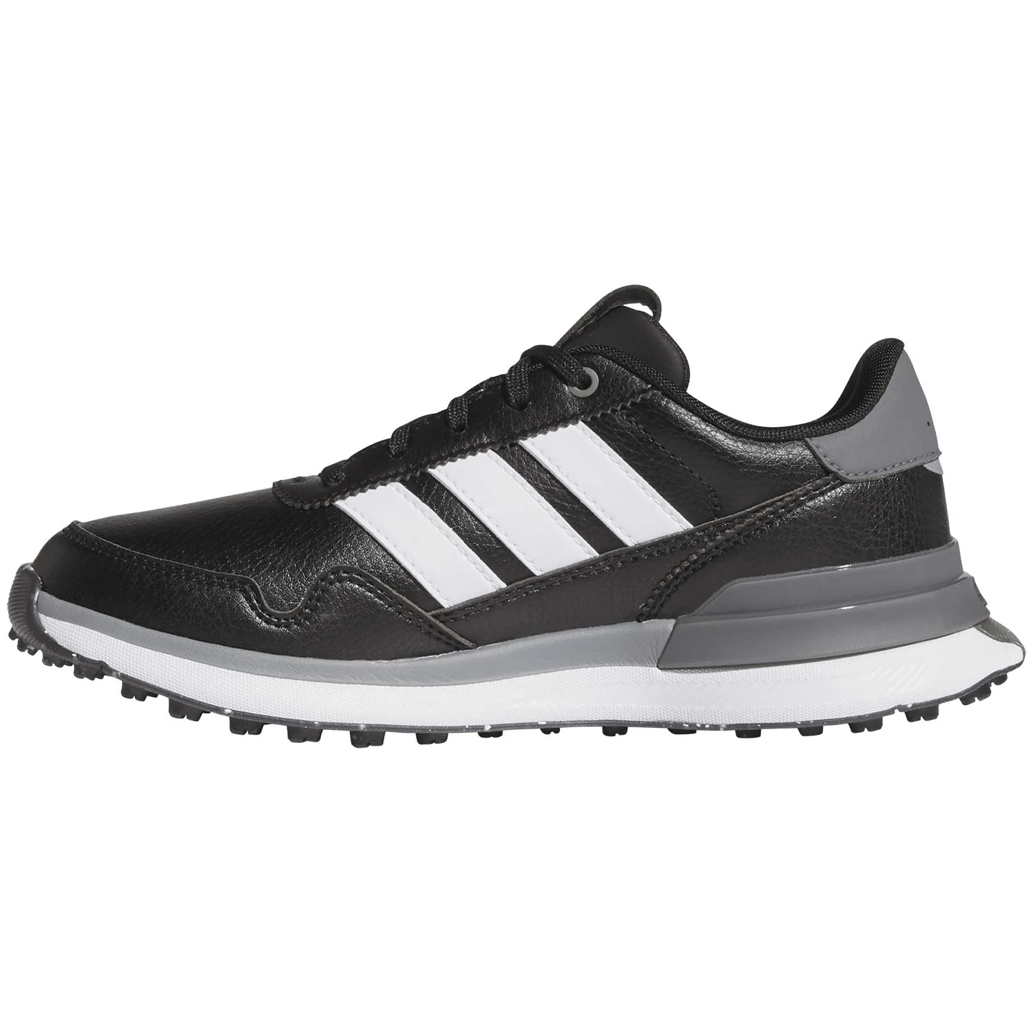 Adidas Juniors S2G 26 Golf Shoes Black/White/Grey Four - Image 8