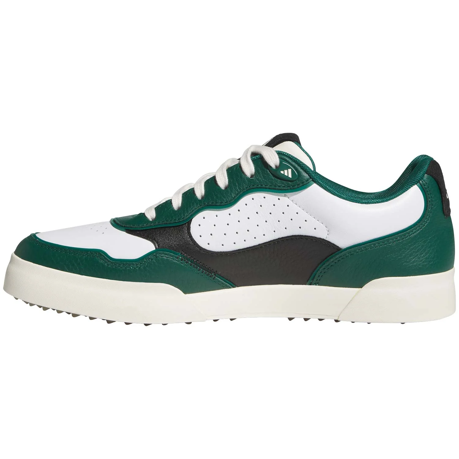 Adidas Retrocross 25 Golf Shoes White/Collegiate Green/Black - Image 8