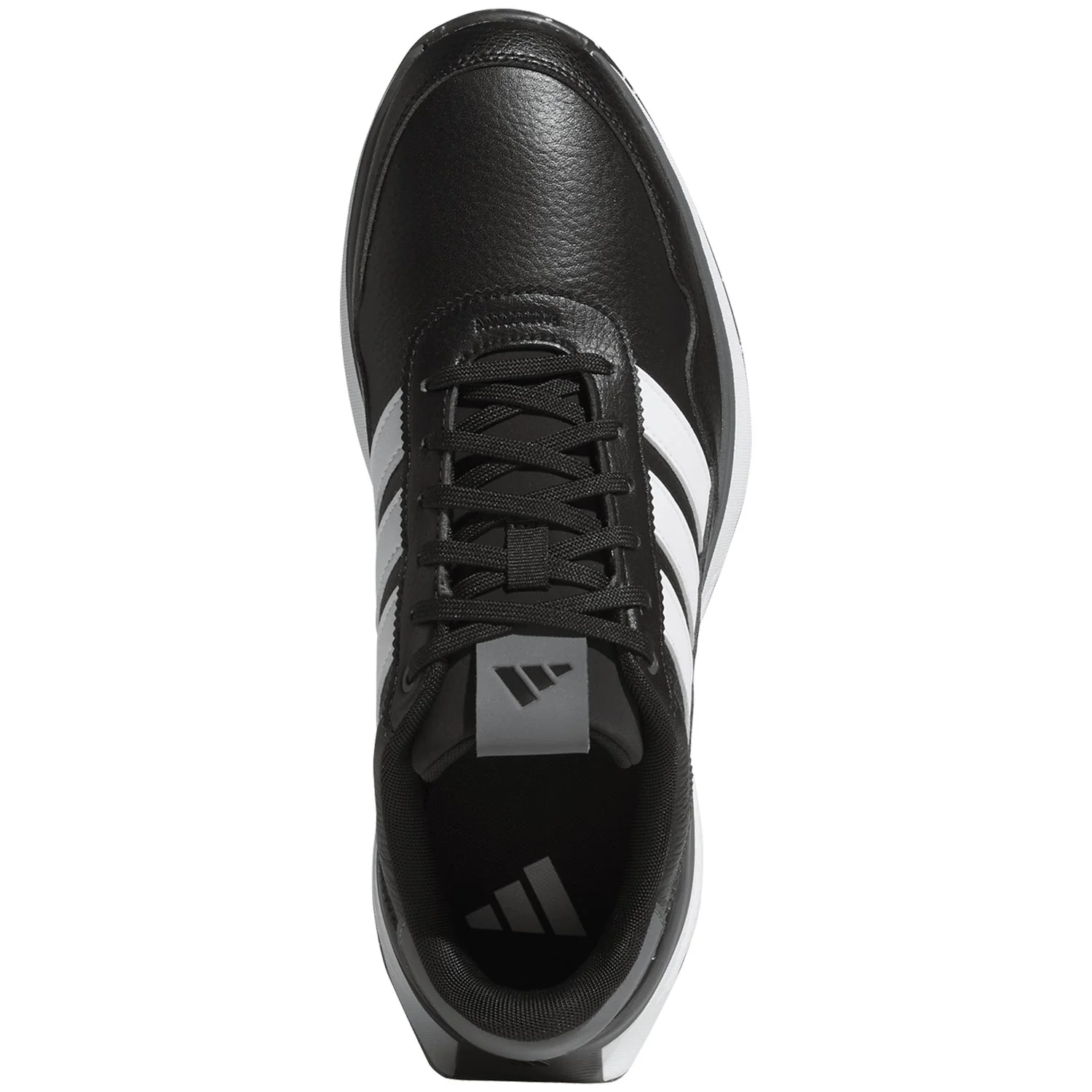Adidas S2G 26 Leather Golf Shoes Black/White/Grey Four - Image 3