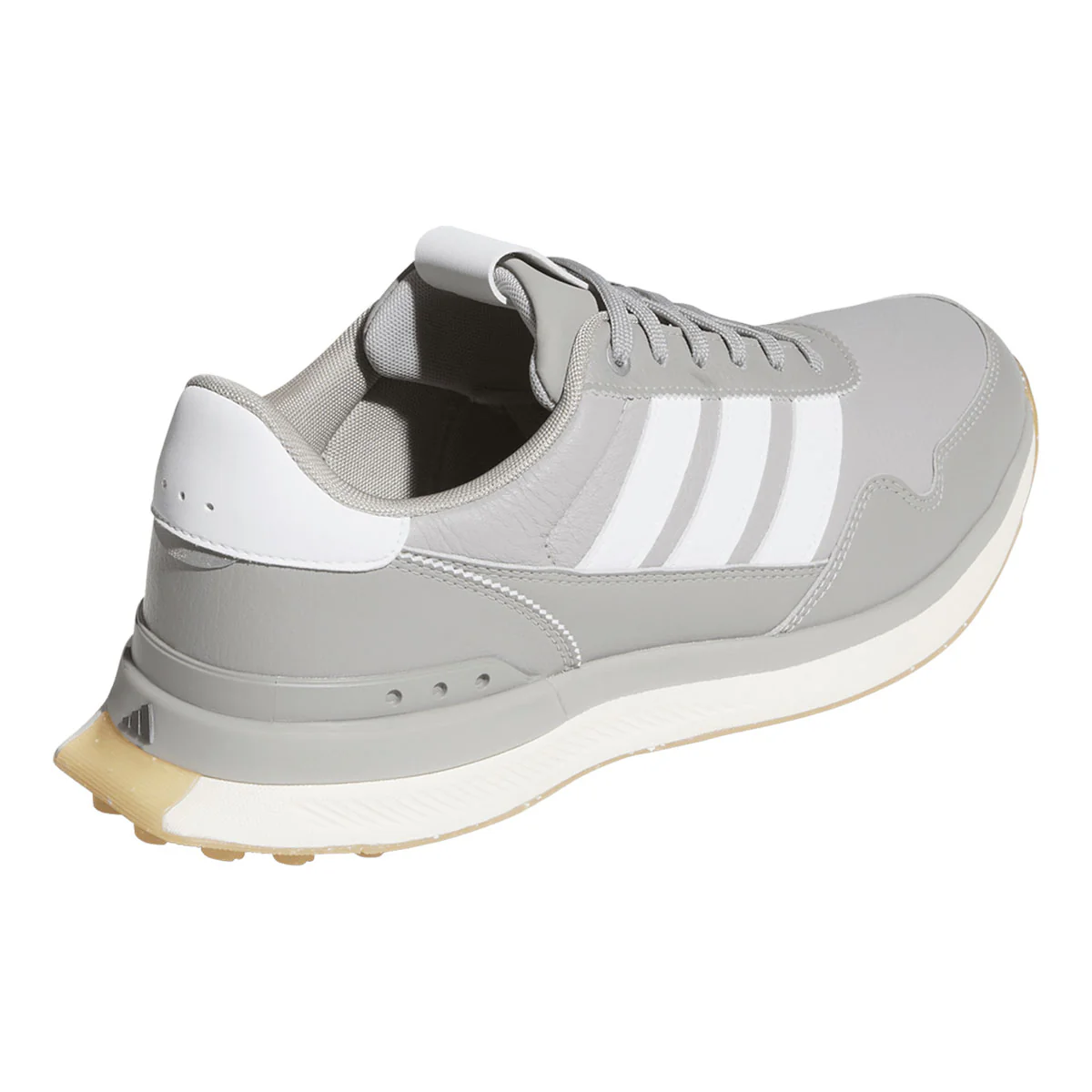 Adidas S2G 26 Leather Golf Shoes Grey Two/White/Solid Grey - Image 5