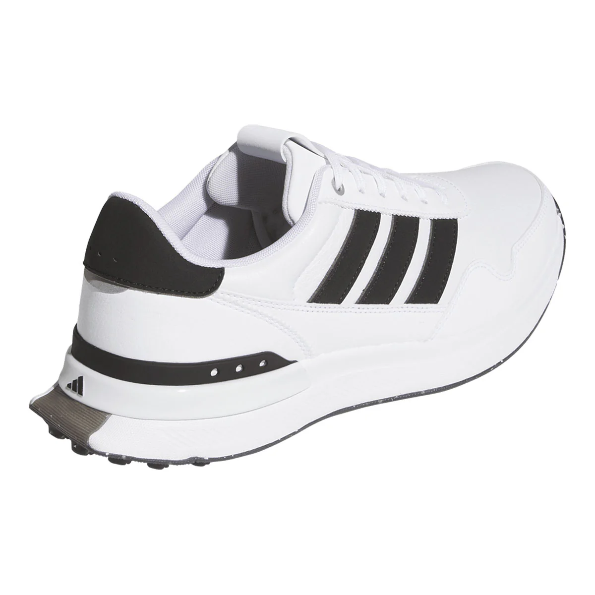 Adidas S2G 26 Leather Golf Shoes White/Black/White - Image 5