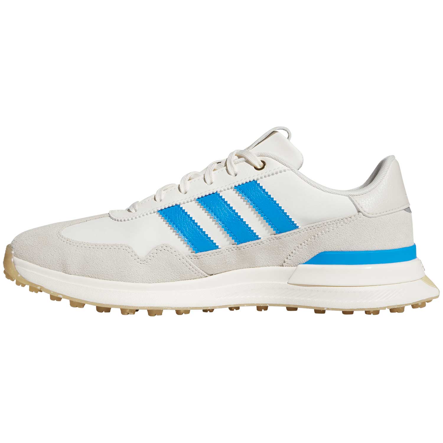 Adidas S2G 26 Textile Golf Shoes Off-White/Lucid Ray Blue/Gum - Image 8