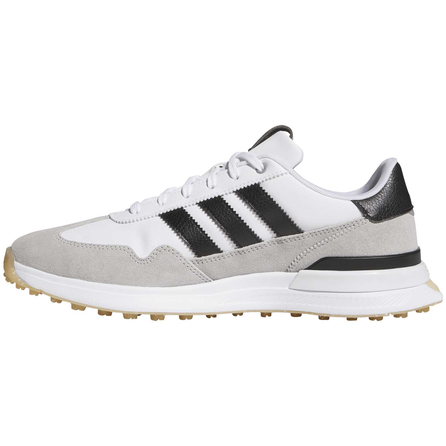 Adidas S2G 26 Textile Golf Shoes White/Black/Grey Two - Image 8