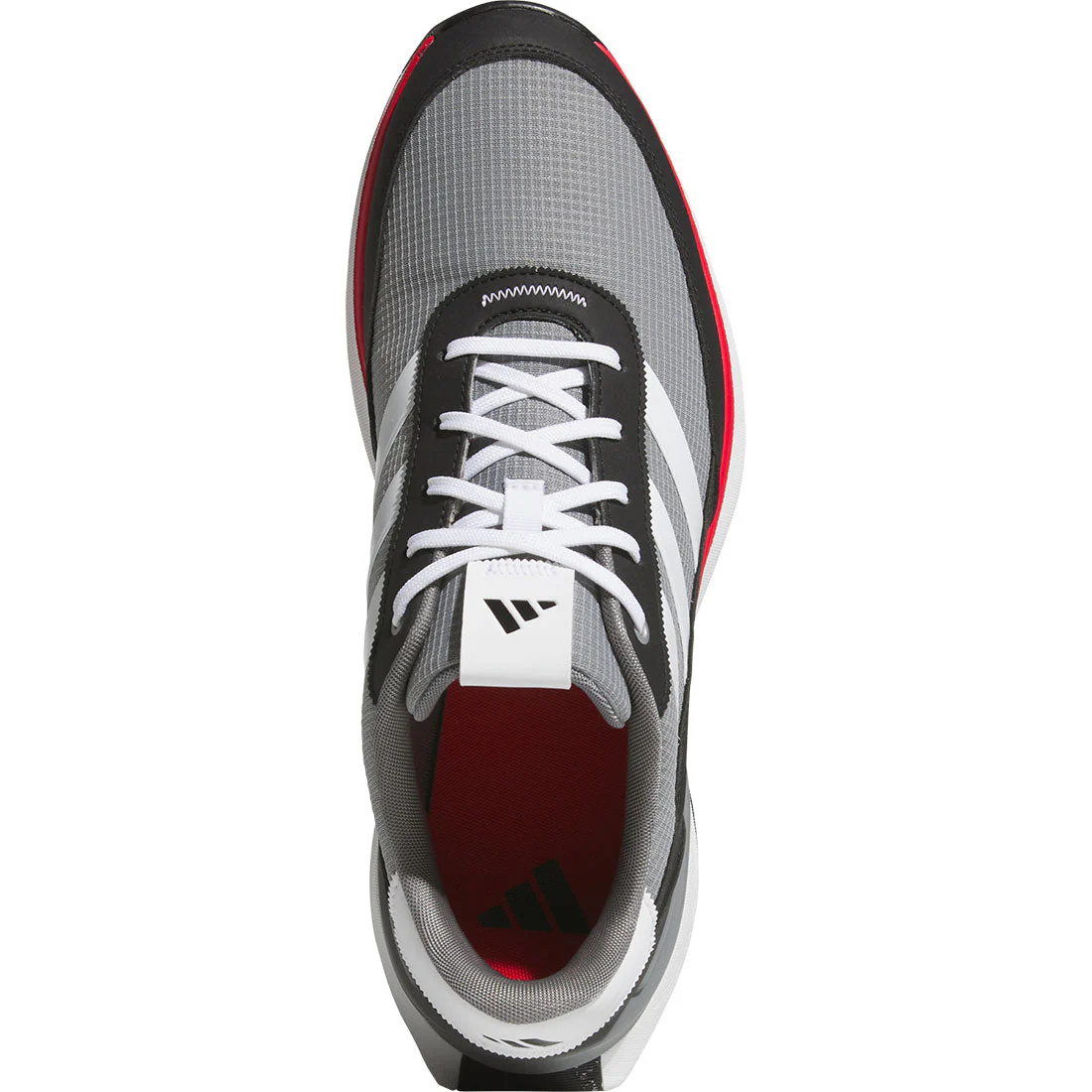 Adidas S2G Spikeless 24 Golf Shoes Grey Three/White/Black - Image 3