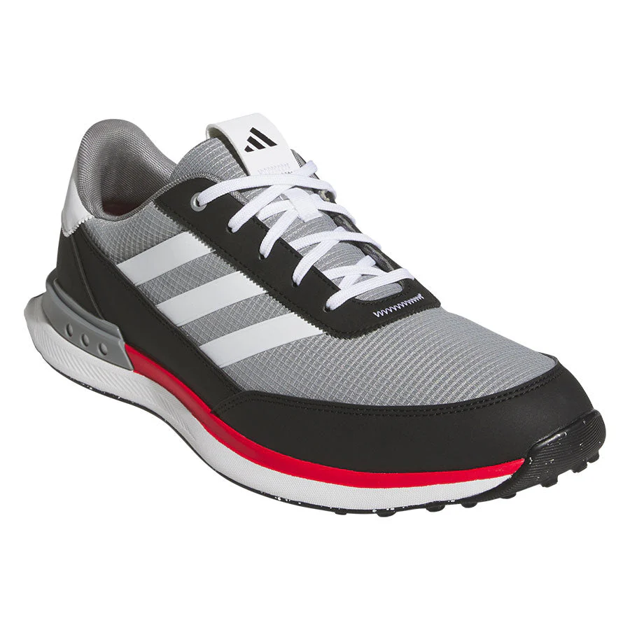 Adidas S2G Spikeless 24 Golf Shoes Grey Three/White/Black - Image 4