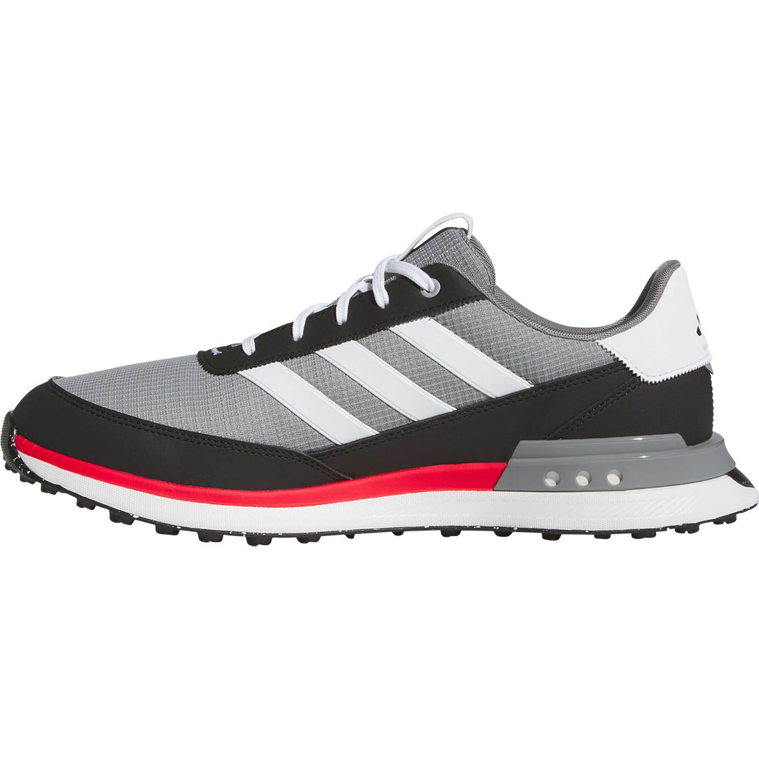 Adidas S2G Spikeless 24 Golf Shoes Grey Three/White/Black - Image 6