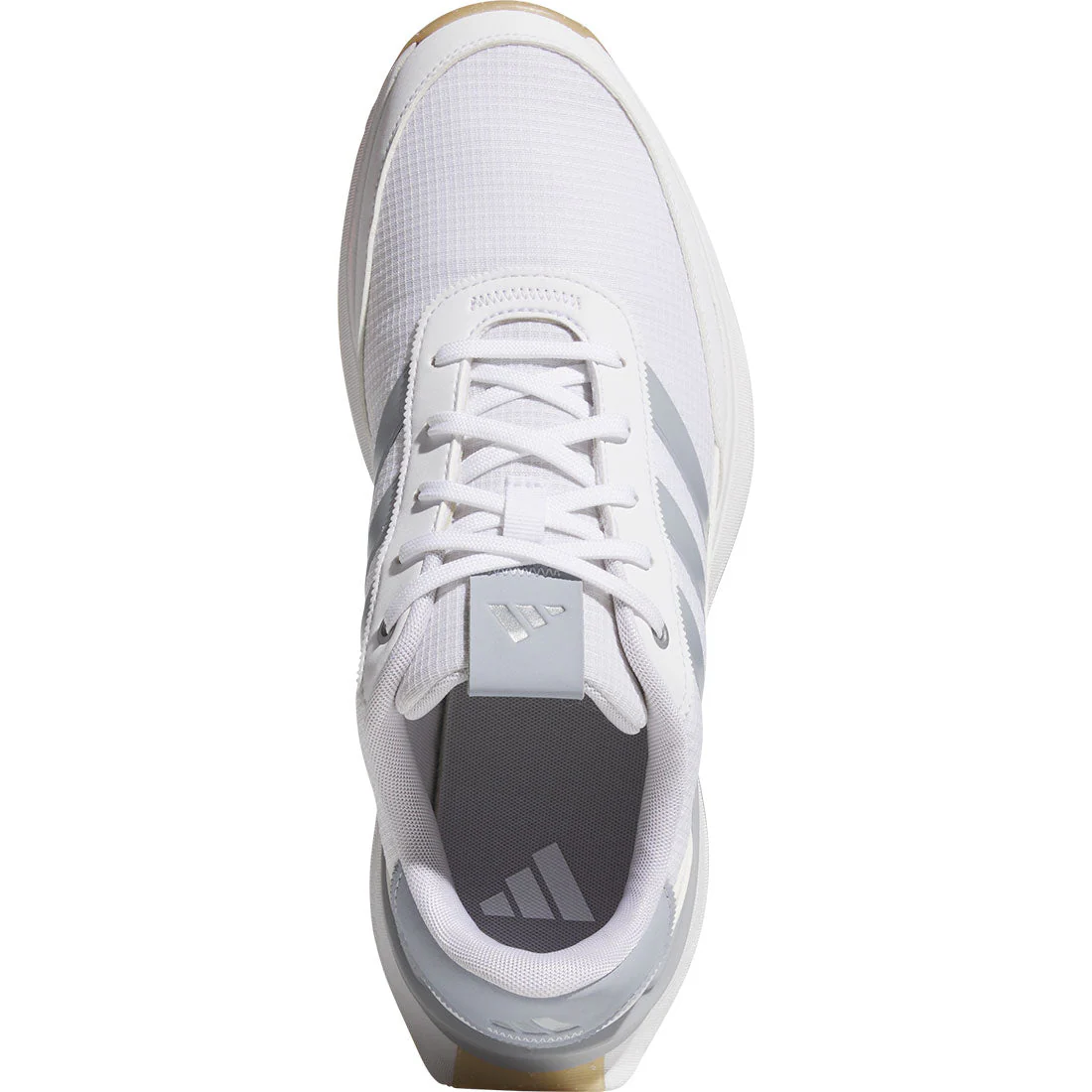 Adidas S2G Spikeless 24 Golf Shoes White/Halo Silver - Image 3
