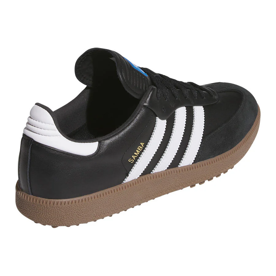 Adidas Samba Spikeless Golf Shoes Black/White/Gum - Image 4