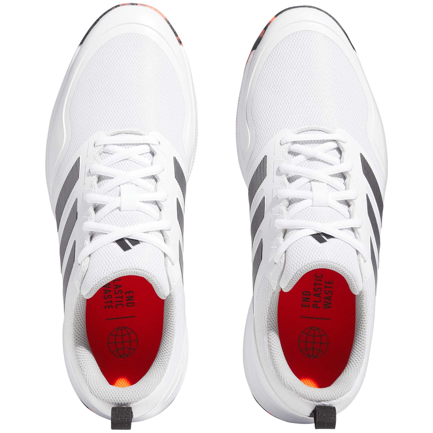 Adidas Tech Response 3.0 SL Golf Shoes White/Black/Grey Two - Image 3