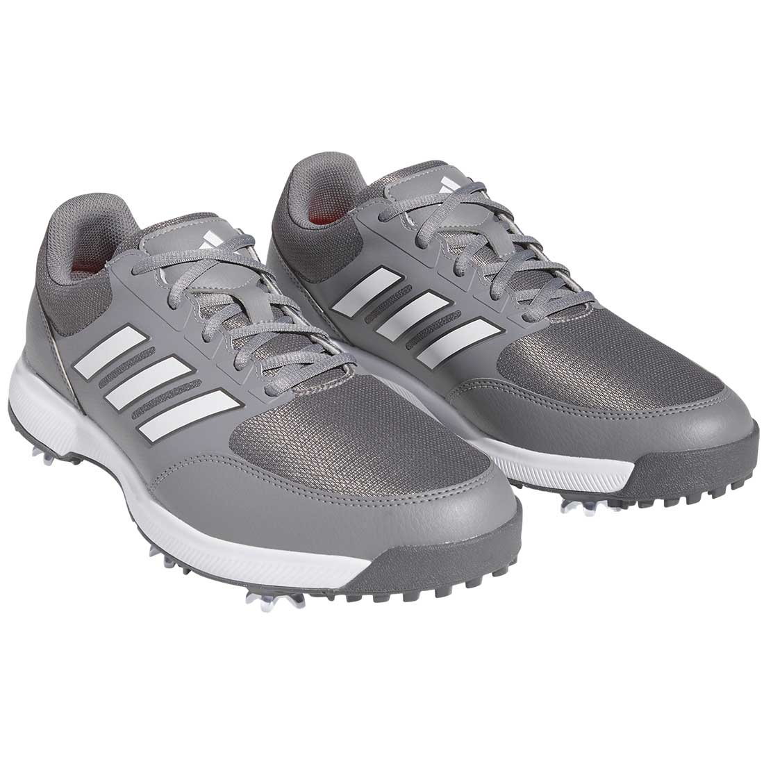 Adidas Tech Response 3.0 Golf Shoes Grey Four/White/Grey Three - Image 3
