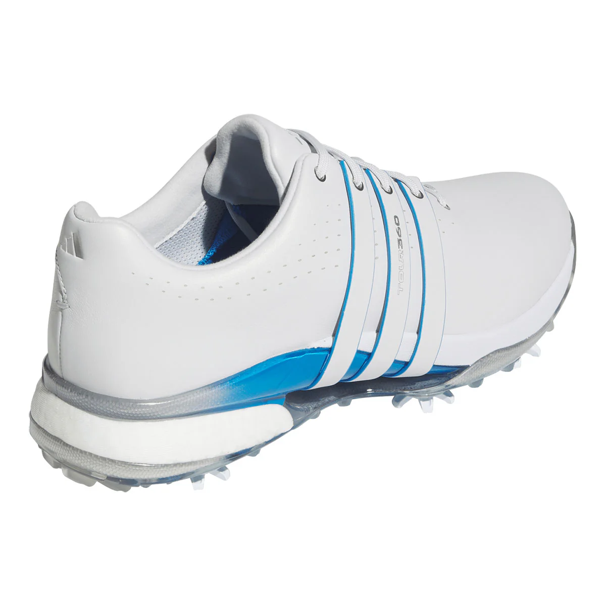 Adidas Tour360 24 Golf Shoes Dash Grey/Silver/Lucid Ray Blue - Image 5