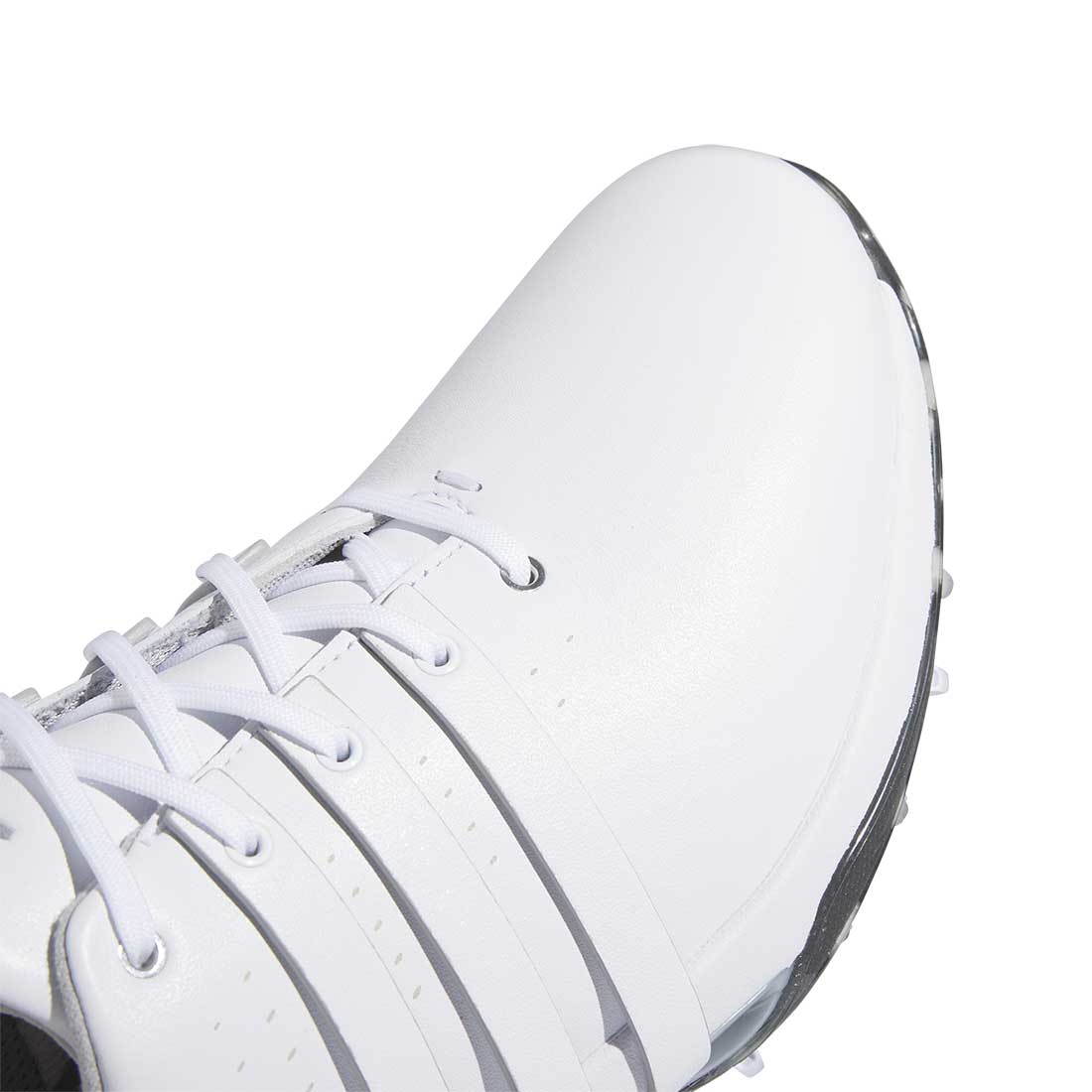 Adidas Tour360 24 Golf Shoes White/White/Silver - Image 4