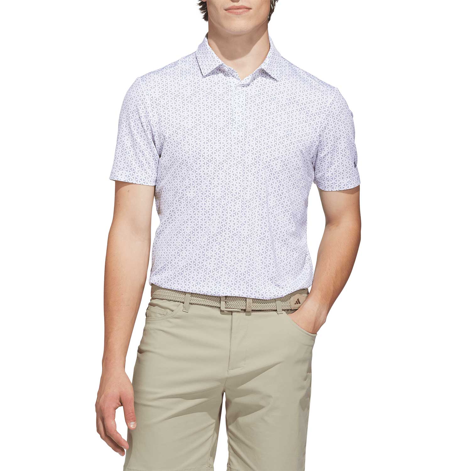 Adidas Ultimate365 Mesh Tango Print Climacool Golf Polo - Image 5
