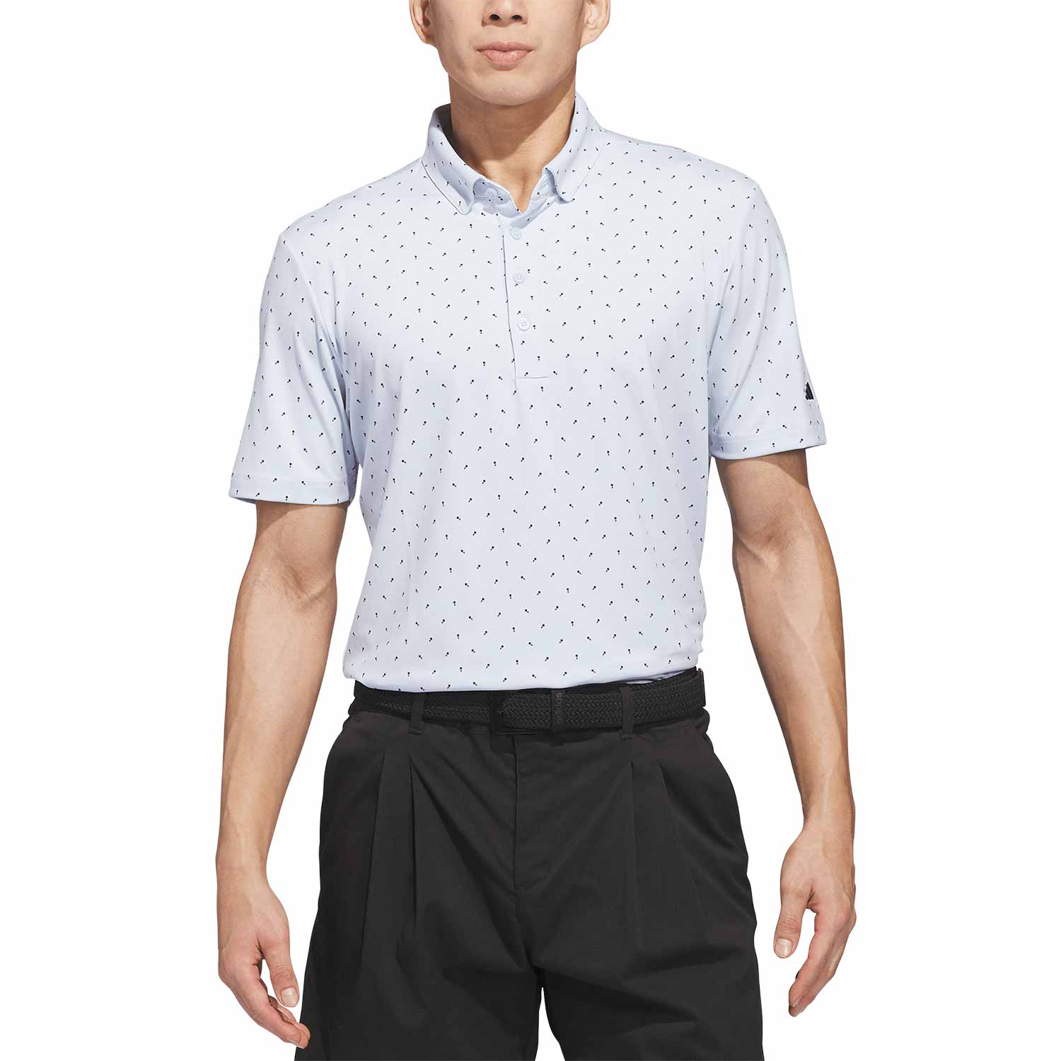 Adidas Ultimate365+ Micro Print Golf Polo - Image 3