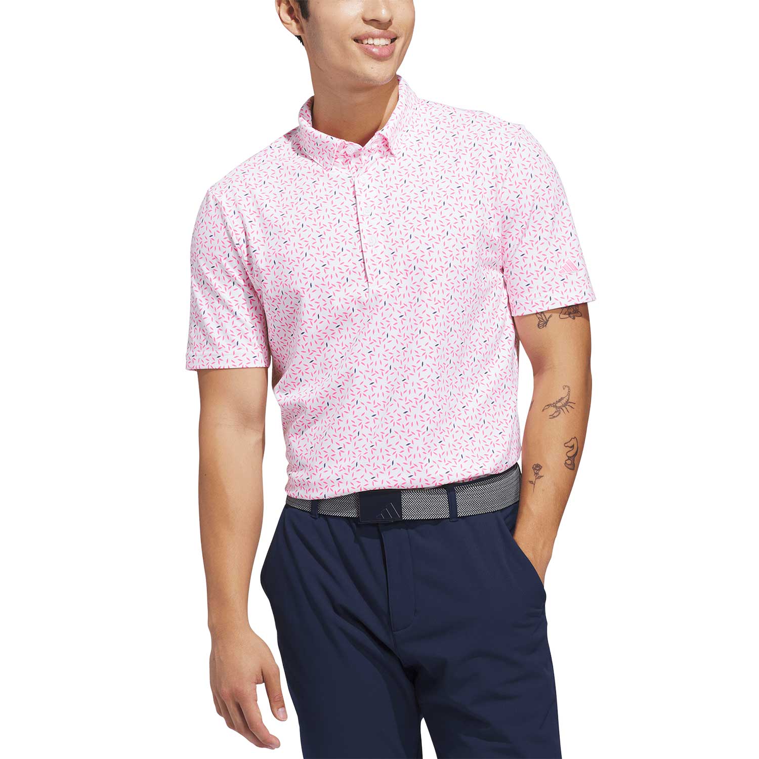 Adidas Ultimate365+ Soft Print Golf Polo - Image 6