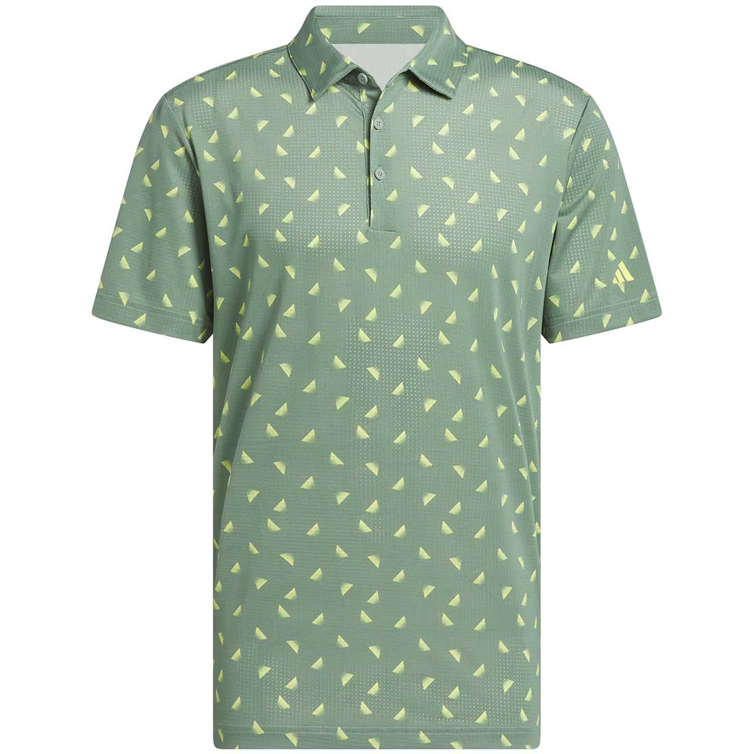 Adidas Ultimate365 Printed Slice Mesh Golf Polo - Image 12