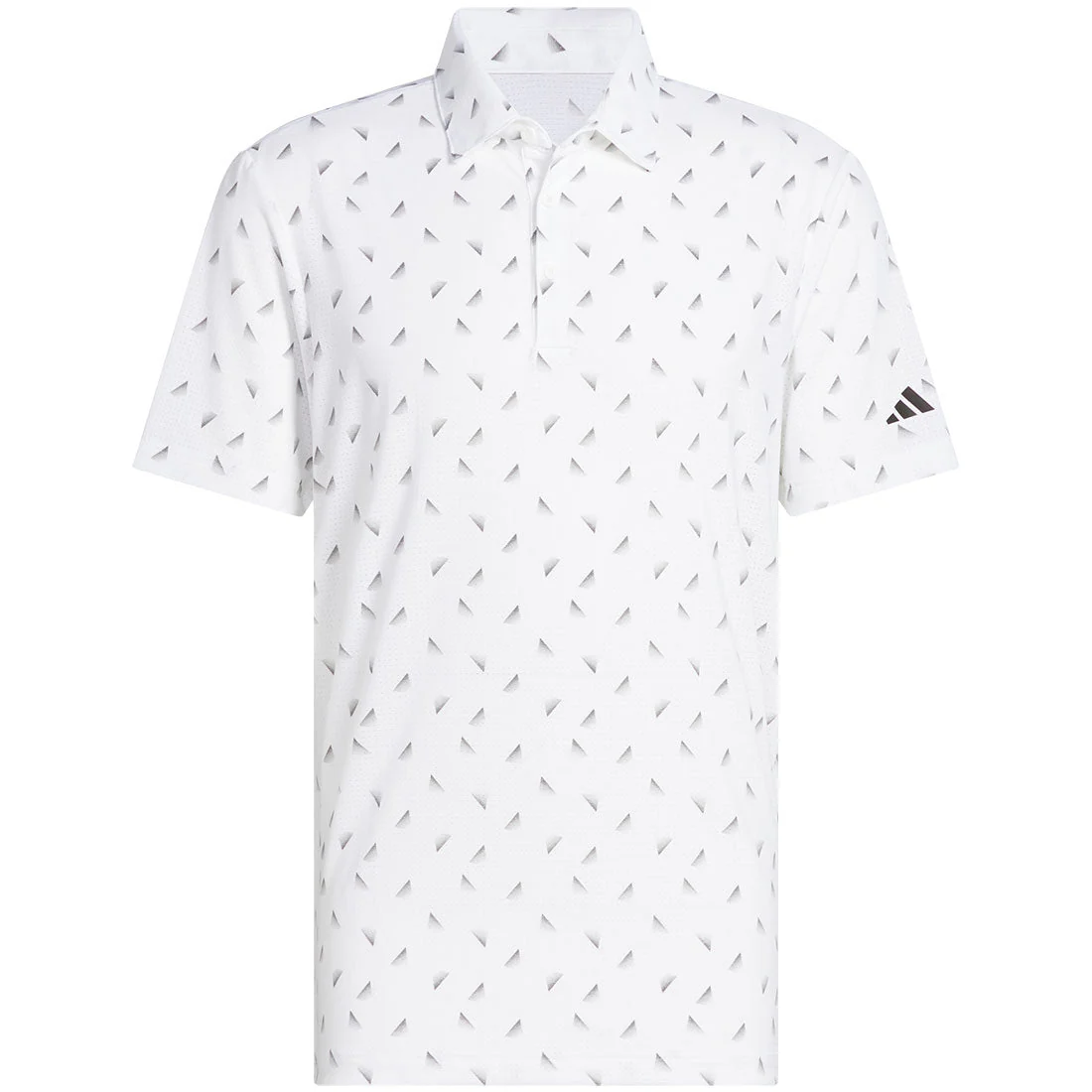 Adidas Ultimate365 Printed Slice Mesh Golf Polo - Image 14