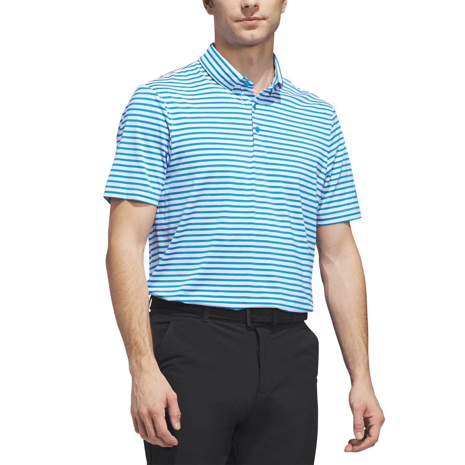 Adidas Ultimate365 Stripe Golf Polo - Image 2