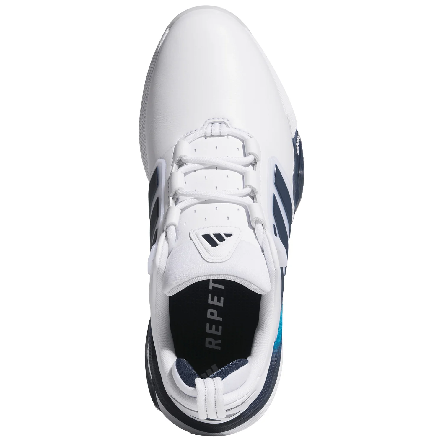 Adidas Women's Adipower 26 SL Golf Shoes White/Collegiate Navy/Crystal White - Image 3