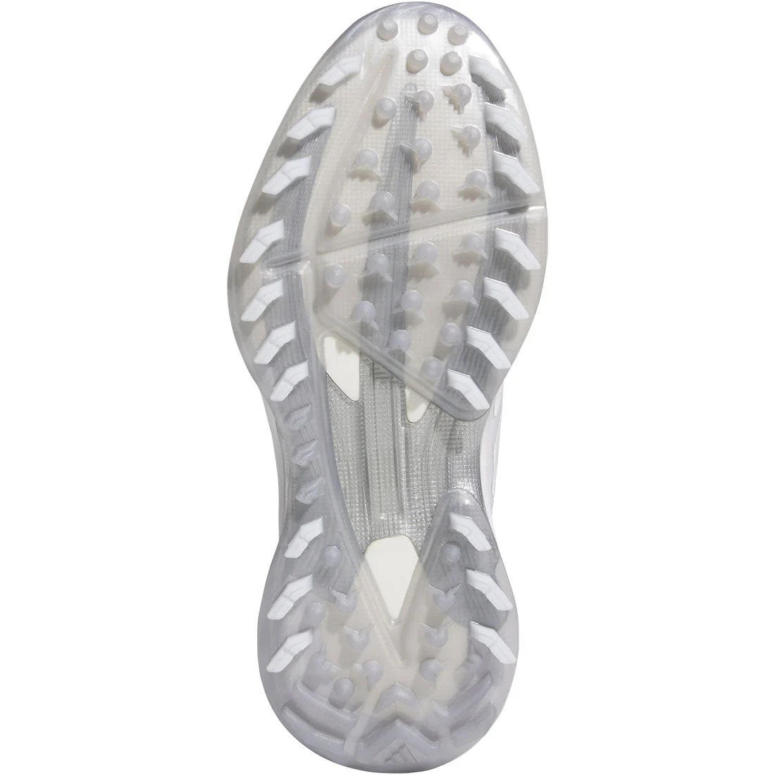 Adidas Women's Adizero ZG Golf Shoes White/Silver/Grey Two - Image 3