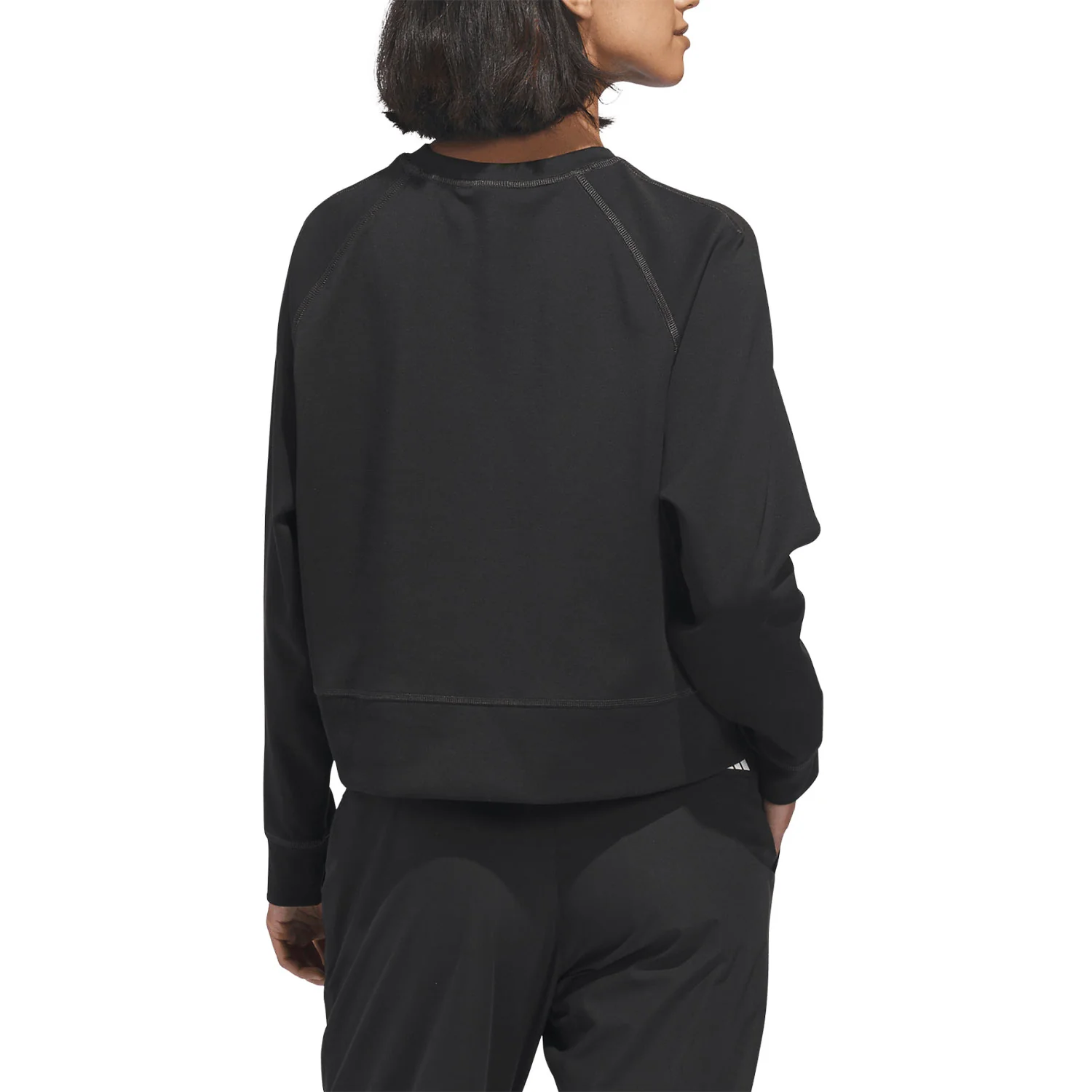 Adidas Women's Beyond the Course Side Snap Crew Layer - Image 5