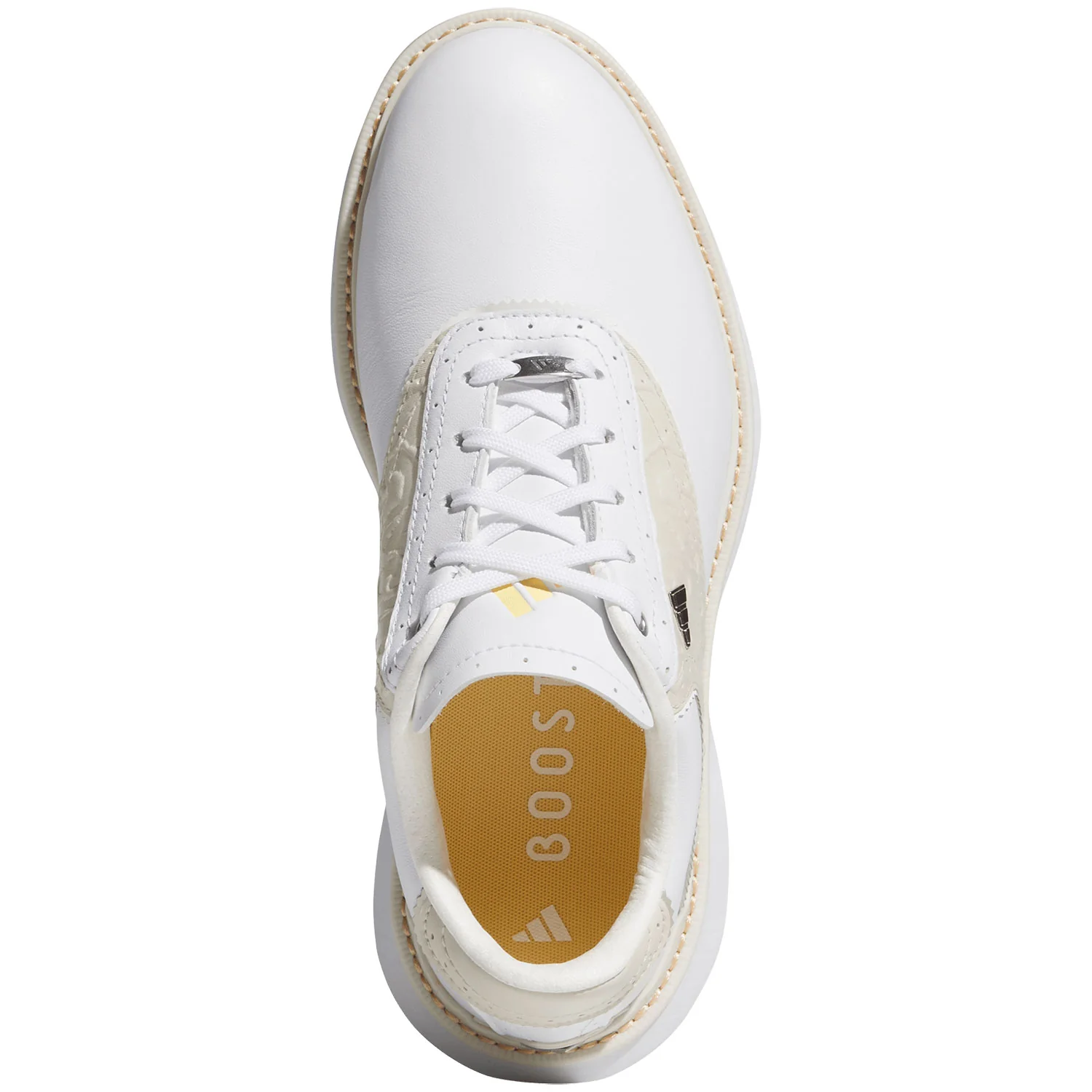 Adidas Women's MC70 SL Golf Shoes White/Alumina/Ice Tangerine - Image 3
