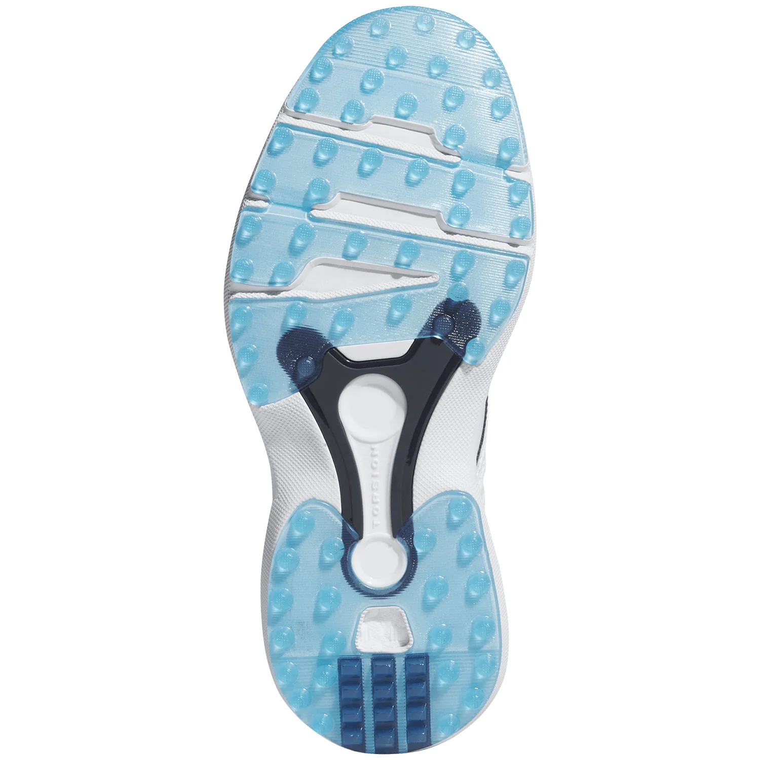 Adidas Women's MC70 SL Golf Shoes White/Collegiate Navy/Lucid Ray Blue - Image 2