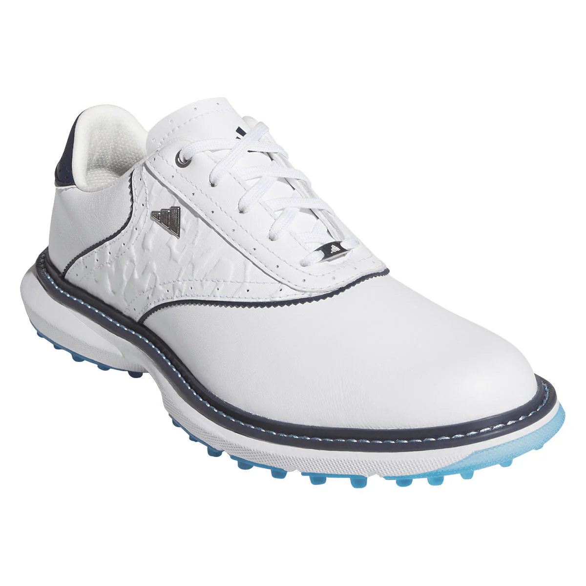 Adidas Women's MC70 SL Golf Shoes White/Collegiate Navy/Lucid Ray Blue - Image 4