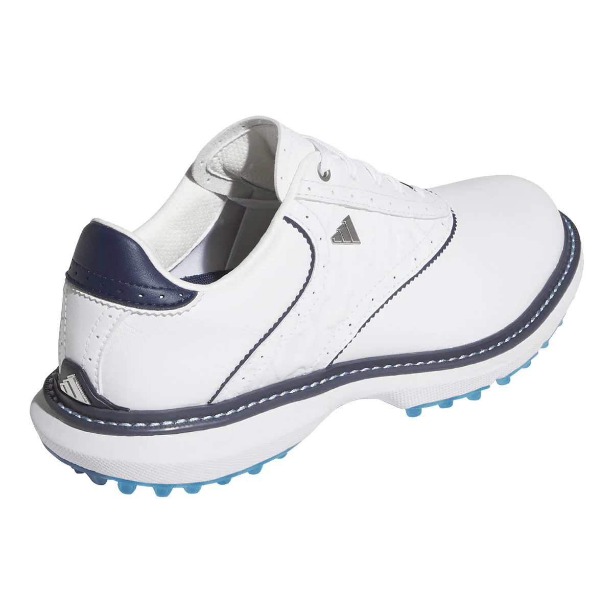 Adidas Women's MC70 SL Golf Shoes White/Collegiate Navy/Lucid Ray Blue - Image 5