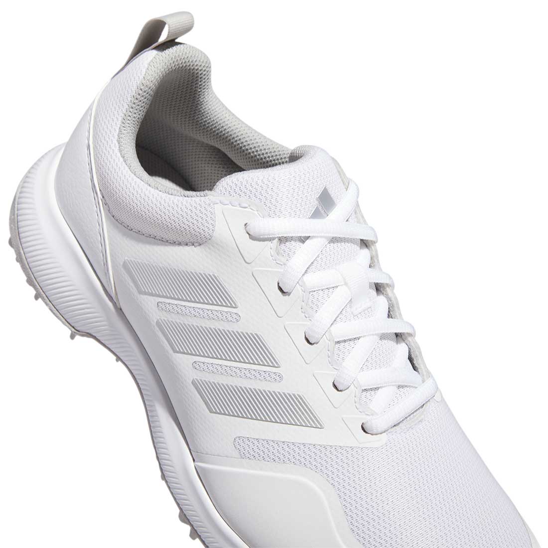 Adidas Women's Tech Response 3.0 SL Golf Shoes White/Grey Two/Silver - Image 7