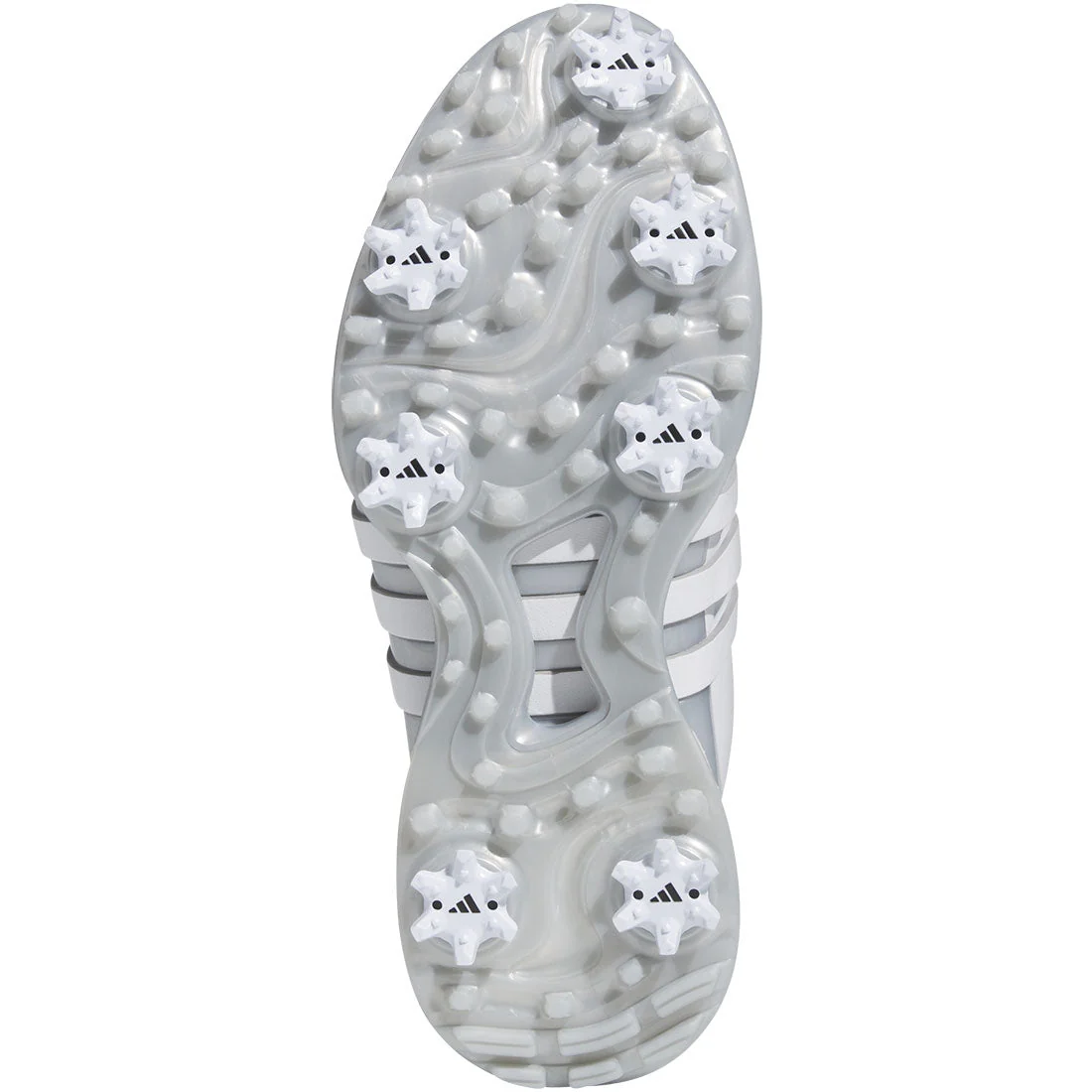 Adidas Women's Tour360 24 Golf Shoes White/Silver - Image 6