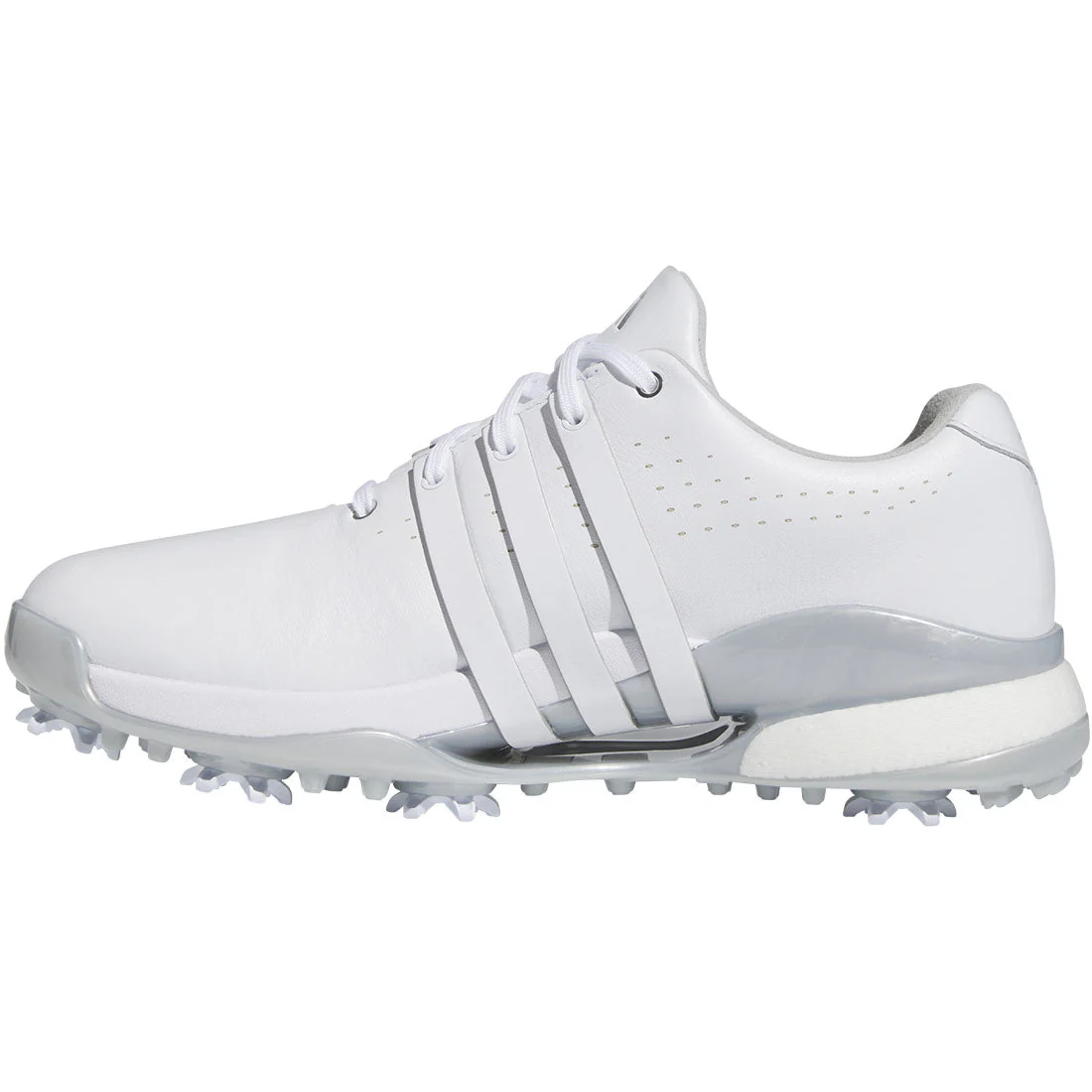 Adidas Women's Tour360 24 Golf Shoes White/Silver - Image 7