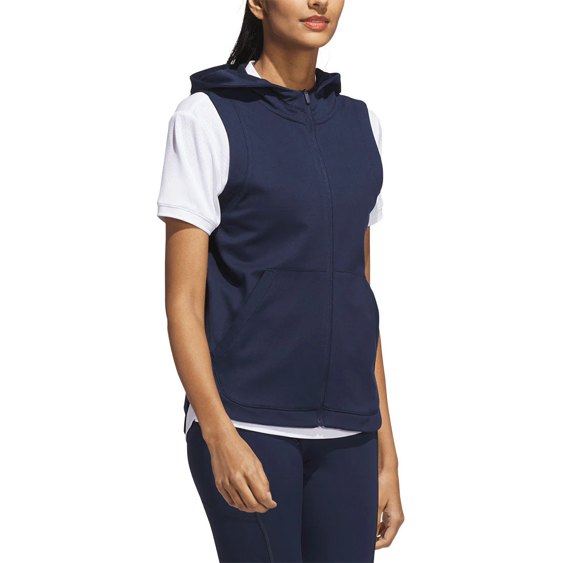 Adidas Women's Ultimate365 Cold.rdy Full-Zip Golf Vest - Image 11
