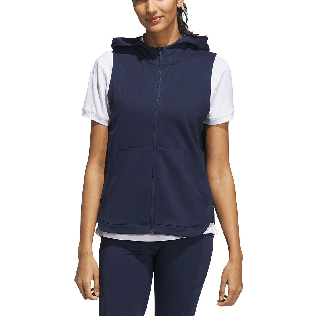 Adidas Women's Ultimate365 Cold.rdy Full-Zip Golf Vest - Image 7