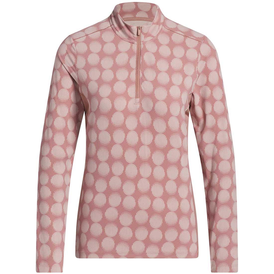 Adidas Women's Ultimate365 Printed Quarter Zip Mock - Image 9